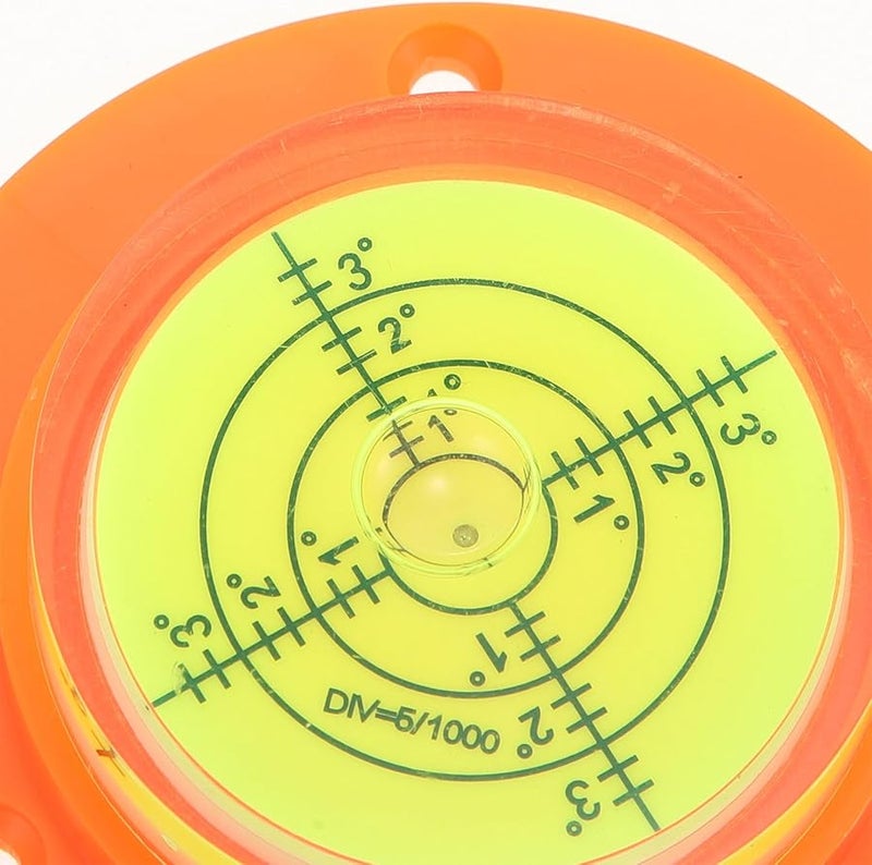 مستوى الفقاعة الصغير 60 × 15 مم مع قاعدة أداة التسوية الدقيقة للحامل الثلاثي ومشاريع DIY - Image 3